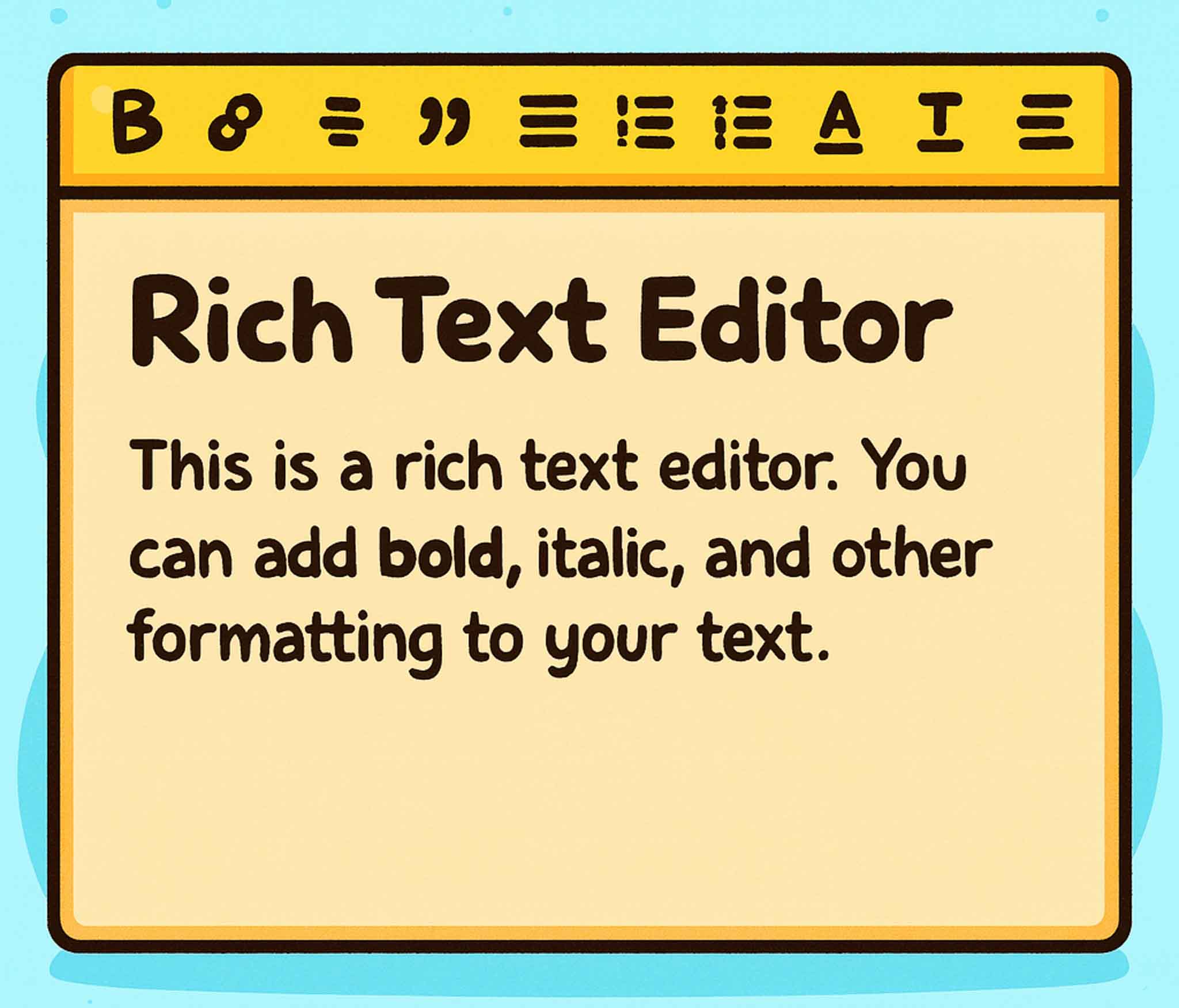 Rich Text Editor