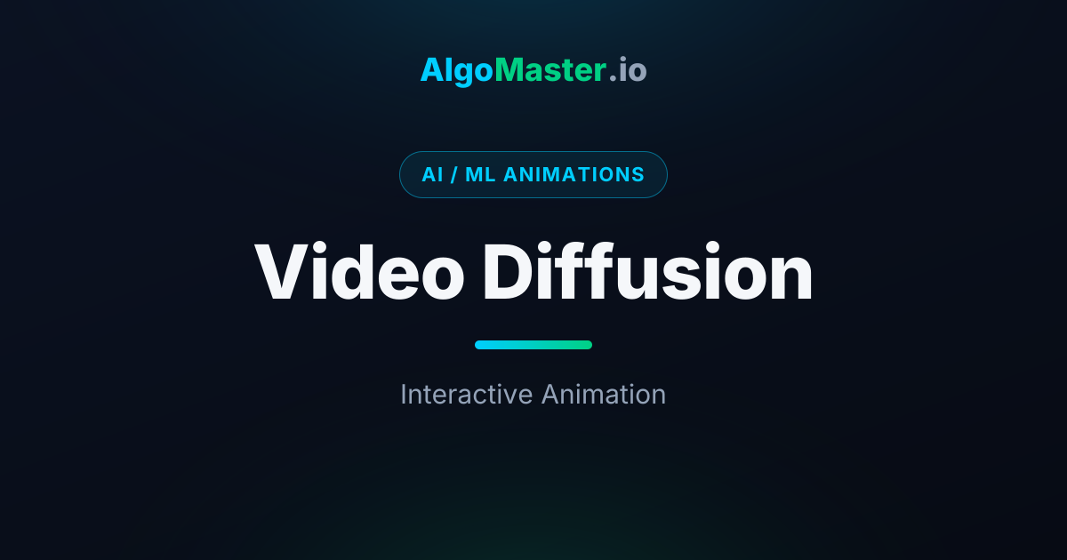 Video Diffusion Animation | AlgoMaster.io