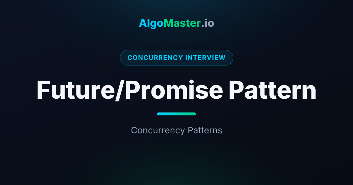 Future/Promise Pattern | Concurrency Interview | AlgoMaster.io