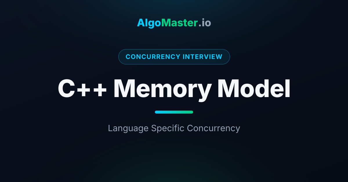 C++ Memory Model | Concurrency Interview | AlgoMaster.io