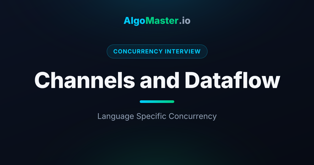 Channels and Dataflow | Concurrency Interview | AlgoMaster.io