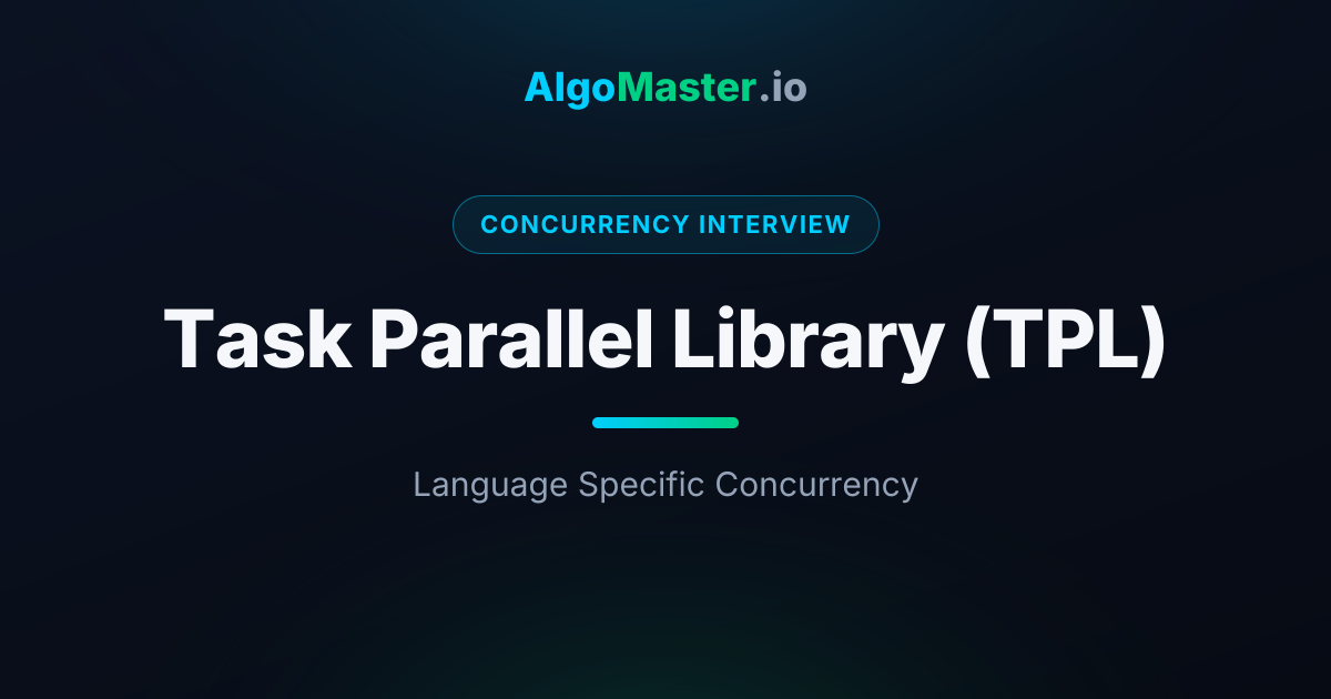 Task Parallel Library (TPL) | Concurrency Interview | AlgoMaster.io
