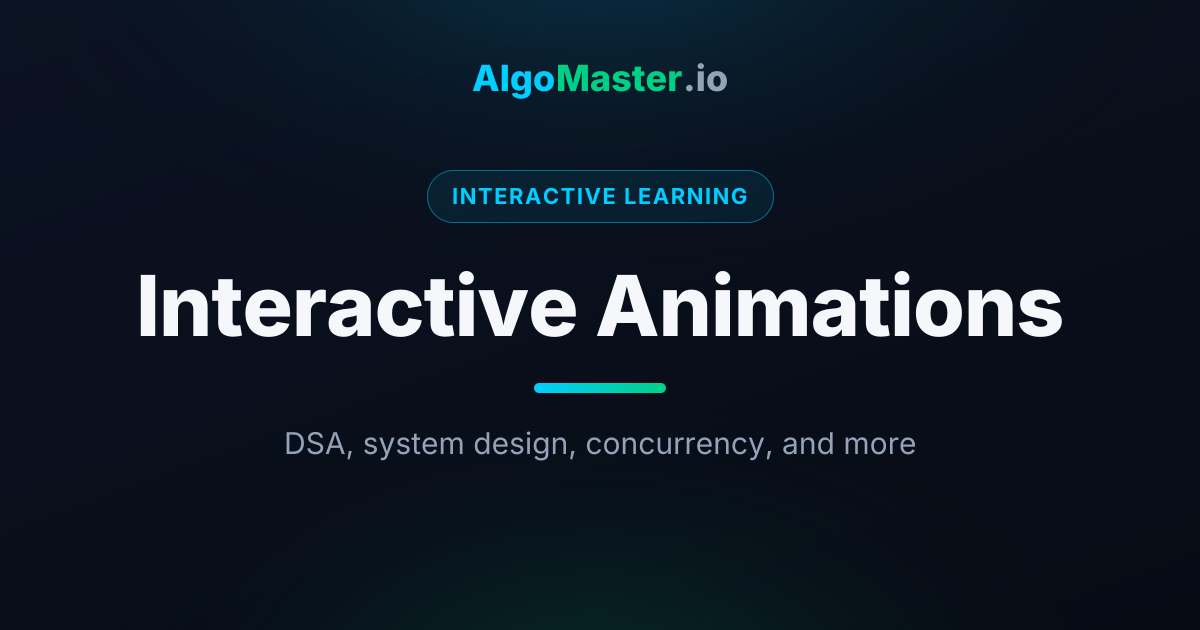 Interactive Animations | AlgoMaster.io