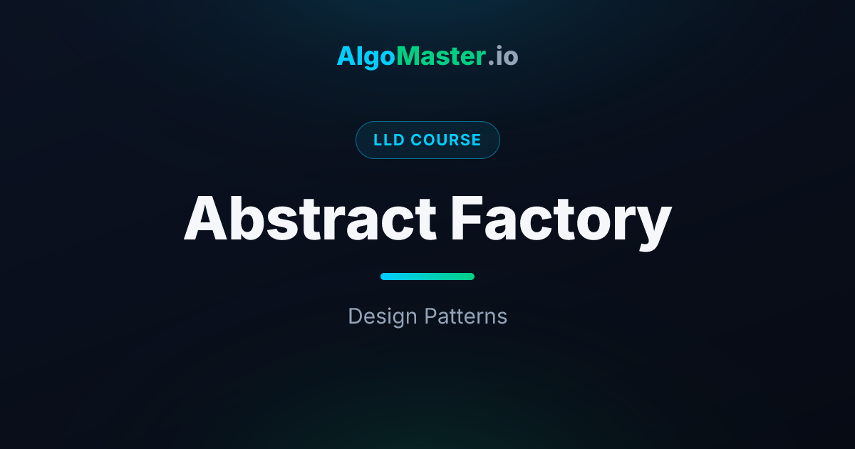 Abstract Factory | LLD