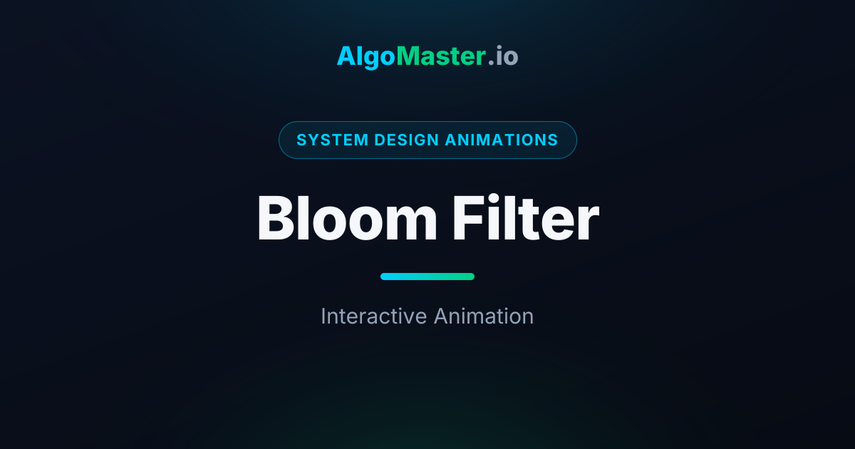 Bloom Filter Animation | AlgoMaster.io