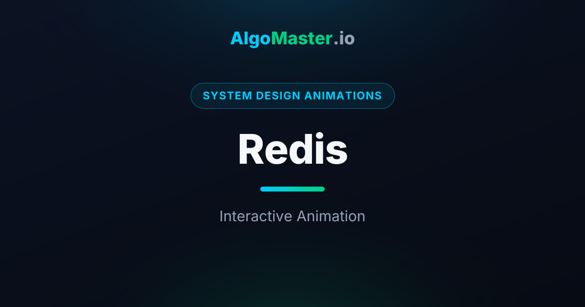 Redis Animation | AlgoMaster.io