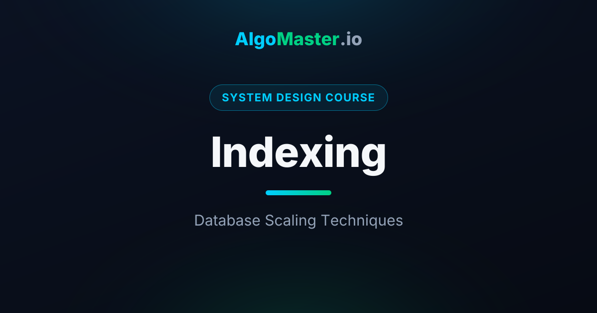 Indexing | System Design