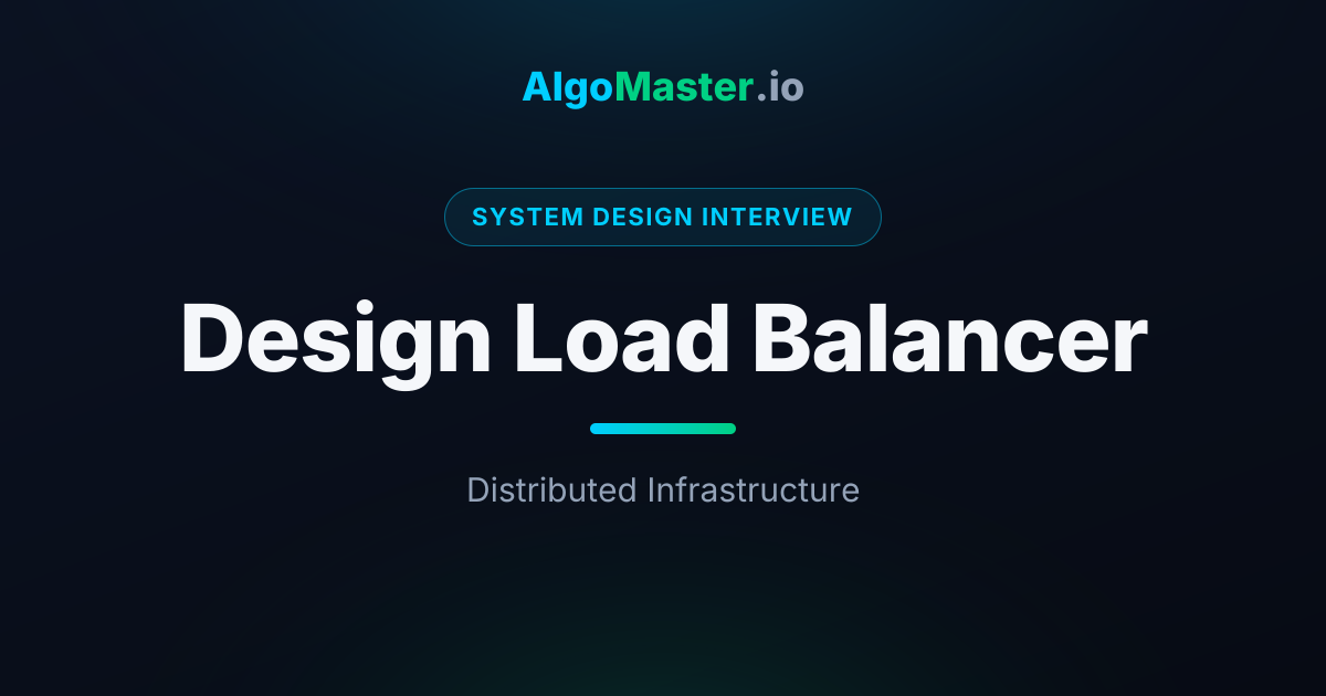 Design Load Balancer | System Design Interview | AlgoMaster.io